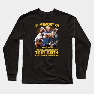 Dont Let The Song Old Man In Retro Long Sleeve T-Shirt